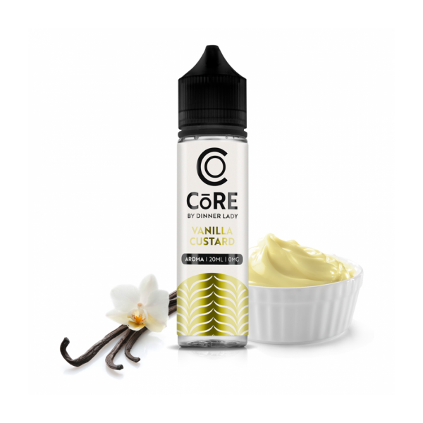Dinner Lady Core Flavour Shot Vanilla Custard 60ml